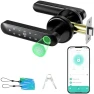 Thumbnail Smart Door Lock with Handle and Keypad — Smart Lock, Evanshow