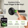 Thumbnail Smart Fingerprint Door Lock — Smart Lock, GHome Smart