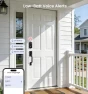 Thumbnail Smart Fingerprint Front Door Lock Set, App Control, 8-in-1 Keyless Entry Deadbolt with Lever Handle — Smart Lock, Veise