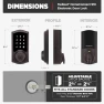 Thumbnail Touchscreen Lock with Z-Wave Long Range — Smart Lock, Kwikset