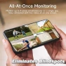 Thumbnail WiFi Cameras with Double Solar Panels — Security Camera, RICHCHO