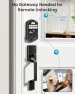 Thumbnail WiFi Keypad Door Lock with Handle Set — Smart Lock, TEEHO