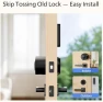 Thumbnail WiFi Smart Deadbolt Lock with Fingerprint Keypad — Smart Lock, Philips