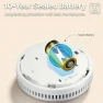 Thumbnail WiFi Smoke Detector and Carbon Monoxide Detector Combo — Air Quality Monitor, ANTERCITE