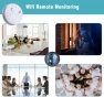 Thumbnail 1080P Indoor Security Camera with Smoke Detector — Security Camera, Huxuoit