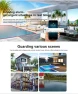 Thumbnail Security Camera Outdoor with Floodlight — Security Camera, visiPower