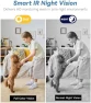 Thumbnail Wireless WiFi Indoor Camera Smoke Detector — Security Camera, DTCRCH