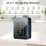 Thumbnail 12-in-1 WiFi Air Quality Meter — Air Quality Monitor, ZAICOLER