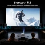 Thumbnail 2000 ANSI Outdoor Projector with Google TV — Smart Projector, HAPPRUN
