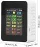 Thumbnail Air Quality Monitor with Multiple Sensors — Air Quality Monitor, Luqeeg