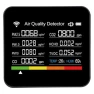 Thumbnail Smart Air Quality Meter, 14 in 1 HCHO PM2.5 VOC Temperature Humidity Detector with WiFi Connectivity and Clear Display... — Air Quality Monitor, YDuupxe