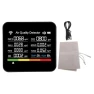 Thumbnail Smart Air Quality Meter, 14 in 1 HCHO PM2.5 VOC Temperature Humidity Detector with WiFi Connectivity and Clear Display... — Air Quality Monitor, YDuupxe