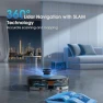 Thumbnail Robot Vacuum and Mop Combo, Self-Emptying with Smart Mapping — Robot Vacuum, SHELIKI