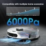 Thumbnail Robot Vacuum and Mop Combo with Self-Emptying — Robot Vacuum, SHELIKI