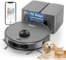 Thumbnail Robot Vacuum and Mop Combo with Self-Emptying — Robot Vacuum, SHELIKI