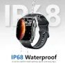 Thumbnail 2.01" AMOLED Curved Touchscreen Fitness Watch — Smart Watch, Poounur