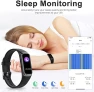 Thumbnail Fitness Tracker with 24/7 Heart Rate, Blood Oxygen, Blood Pressure, Sleep Monitor — Fitness Tracker, Zeacool