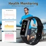 Thumbnail Fitness Tracker with 24/7 Heart Rate, Blood Oxygen, Blood Pressure, Sleep Monitor — Fitness Tracker, Zeacool