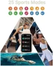 Thumbnail Health Fitness Tracker with 24/7 Heart Rate, Blood Oxygen, Sleep & Activity Tracking — Fitness Tracker, Amzhero