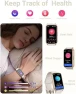 Thumbnail Health Fitness Tracker with 24/7 Heart Rate, Blood Oxygen, Sleep & Activity Tracking — Fitness Tracker, Amzhero