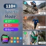 Thumbnail Military Smartwatch with Flashlight and 50-Day Battery — Smart Watch, Soudorv