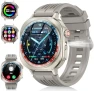 Thumbnail Military Smartwatch with Flashlight and 50-Day Battery — Smart Watch, Soudorv