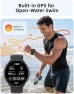 Thumbnail Smart Watch for Swimming, 5ATM Waterproof, GPS, AMOLED — Fitness Tracker, Parsonver