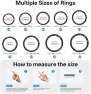 Thumbnail Health Fitness Tracker Ring — Smart Ring, Domhong