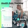 Thumbnail Scale for Body Weight and Fat, BMI Muscle Mass to 28 Body Composition with Voice Prompt — Smart Scale, runstar