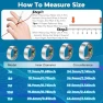 Thumbnail Smart Health Ring with Blood Pressure Monitor — Smart Ring, KYUHJU