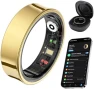 Thumbnail Smart Ring with Fitness Tracker, Body Temperature, Heart Rate, Blood Oxygen, Sleep Monitor — Smart Ring, AMOVAN