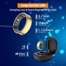 Thumbnail Smart Ring with Fitness Tracker, Body Temperature, Heart Rate, Blood Oxygen, Sleep Monitor — Smart Ring, AMOVAN