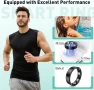 Thumbnail Smart Ring with Sleep Monitoring, Step Counting, Heart Rate, Blood Oxygen for iOS and Android, No Subscription Fee, IP68... — Smart Ring, Free Shark