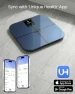 Thumbnail Smart Scale for Body Weight, BMI, Body Fat, Muscle Mass, 3.4" TFT Color Display Digital Bathroom Scale, 25 Body... — Smart Scale, NEXABRIDGE