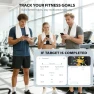 Thumbnail Smart WiFi Digital Bathroom Scale for Body Weight — Smart Scale, ABLEGRID