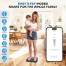Thumbnail Smart WiFi Digital Bathroom Scale for Body Weight — Smart Scale, ABLEGRID