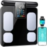 Thumbnail 8-Electrode Smart Body Fat Scale with Handle, 28 Body Metrics, Segmental Measurements for Arms/Legs/Torso, Large... — Smart Scale, KUAIVO