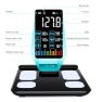 Thumbnail 8-Electrode Smart Body Fat Scale with Handle, 28 Body Metrics, Segmental Measurements for Arms/Legs/Torso, Large... — Smart Scale, KUAIVO