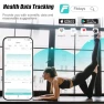 Thumbnail 8-Electrode Smart Body Fat Scale with Handle, 28 Body Metrics, Segmental Measurements for Arms/Legs/Torso, Large... — Smart Scale, KUAIVO