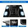 Thumbnail AI Scale for Body Weight and Fat Percentage — Smart Scale, HDView