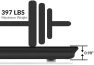 Thumbnail Bluetooth Enabled Fitness Weight Scale Tracker — Smart Scale, Supersonic
