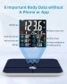 Thumbnail Body Fat Scale with BMI, Muscle Mass, Digital Bathroom Scale Body Composition Monitor, 14.2" Big Platform, No Need... — Smart Scale, Lepulse