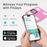 Thumbnail Smart Body Fat Scale, Bluetooth Composition Analyzer — Smart Scale, HAIZHIHUI
