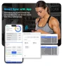 Thumbnail Smart Body Fat Scale with 8-Electrode Handle — Smart Scale, Flylion