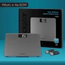 Thumbnail Wide-Platform Digital Weight Scale — Smart Scale, trackstar