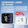 Thumbnail Automatic Digital Blood Pressure Cuff Wrist with Large Display — Blood Pressure Monitor, Eajuy