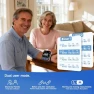 Thumbnail Automatic Digital Blood Pressure Cuff Wrist with Large Display — Blood Pressure Monitor, Eajuy