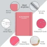 Thumbnail Blood Pressure Log Book with Heart Rate Reading — Blood Pressure Monitor, Visit the Heveboik Store