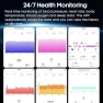 Thumbnail Blood Pressure Smart Watch, 2.06" AMOLED HD Large Screen, Voice Broadcast, Air Pump Air Bag, Bluetooth Call, 24/7 Health... — Blood Pressure Monitor, VOKOWOBO