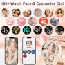 Thumbnail Smart Watch for Women (Make/Answer Call) with Diamond — Smart Watch, GADIXY
